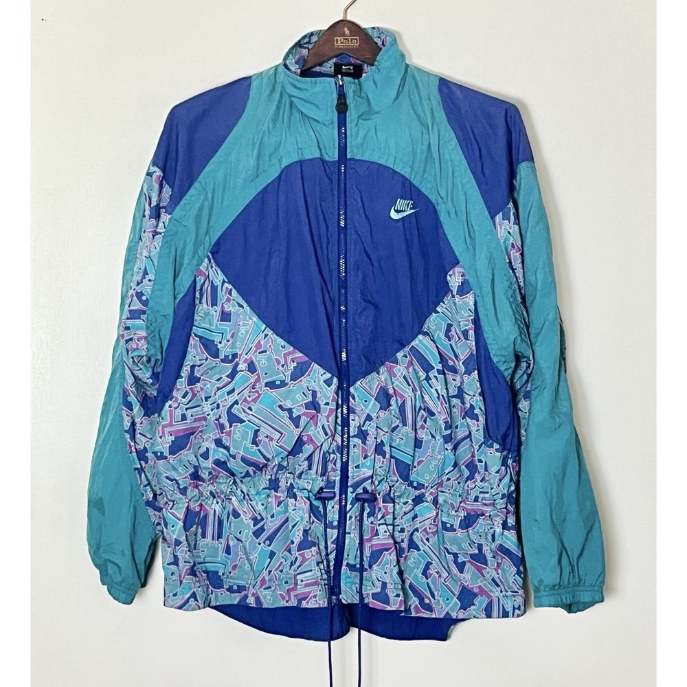 Nike Blue and Teal Women's Jacket